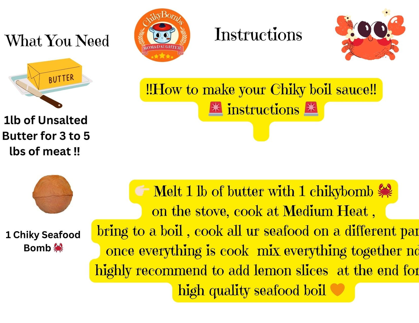 🚨3 Seafood Boil Bombs 🚨🦀